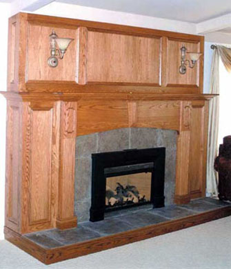custom woodworking & mantels