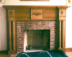 custom fireplace mantel